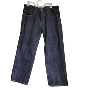 Ecko Unlimited Men's Relaxed Fit Blackwash Jean's Sz 34x30